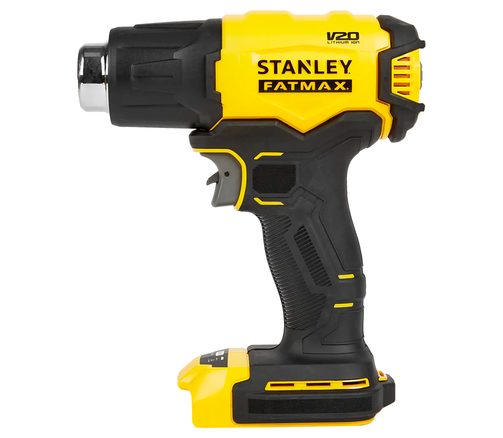 Фен строительный аккум. (без АБК) STANLEY SFMCE530B-XJ  510°C-2
