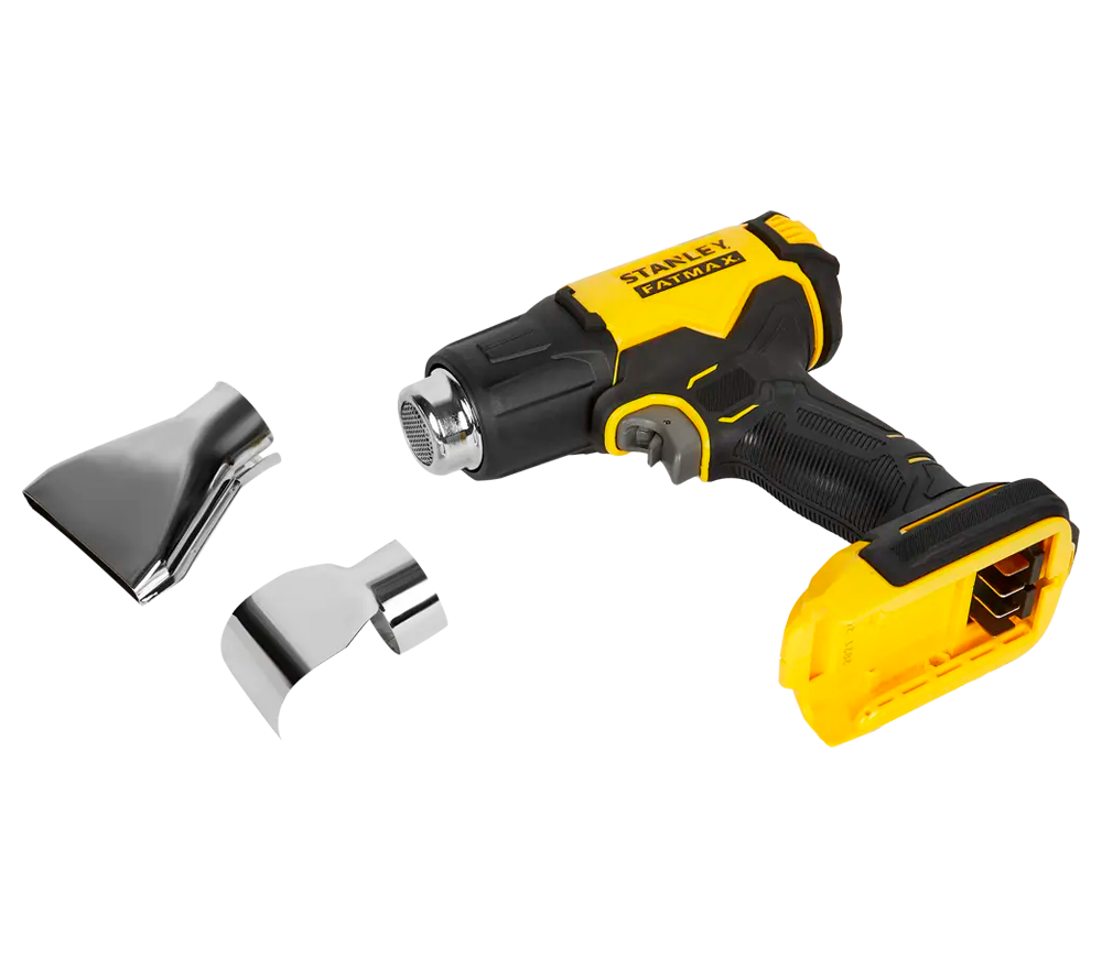 Фен строительный аккум. (без АБК) STANLEY SFMCE530B-XJ  510°C-5