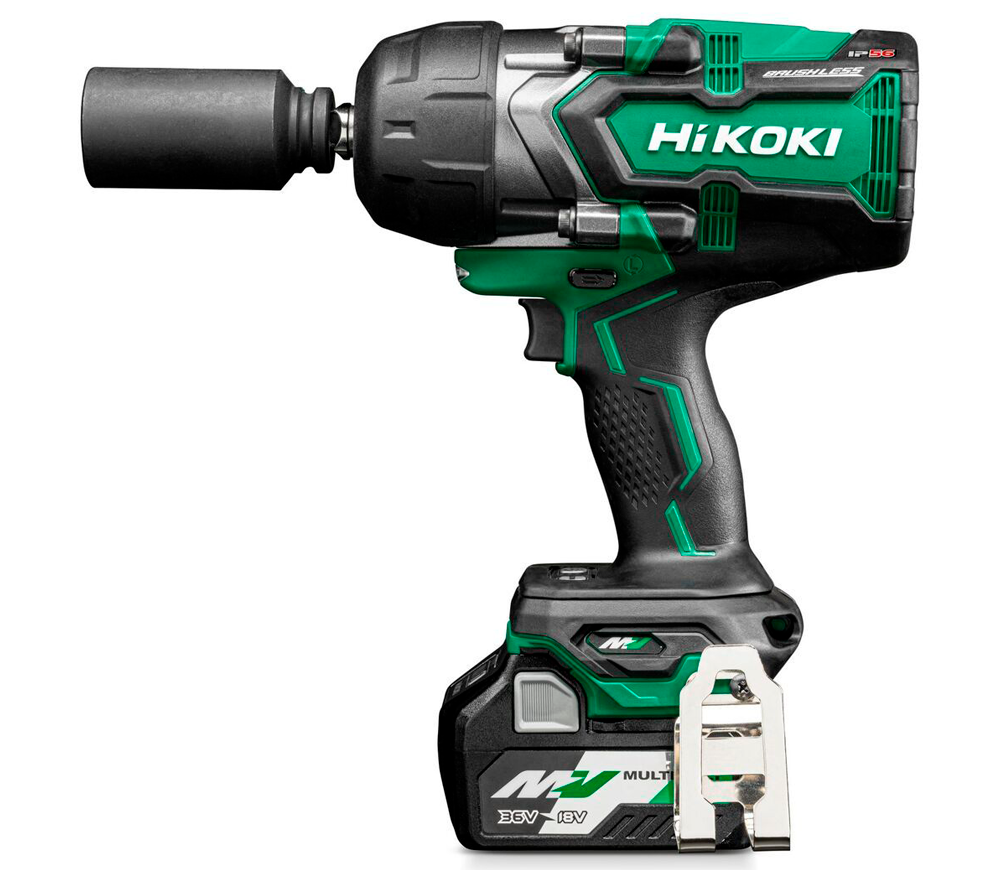 Mașină de înșurubat cu impact cu acumulator HIKOKI WR36DGWRZ  2000Nm-2