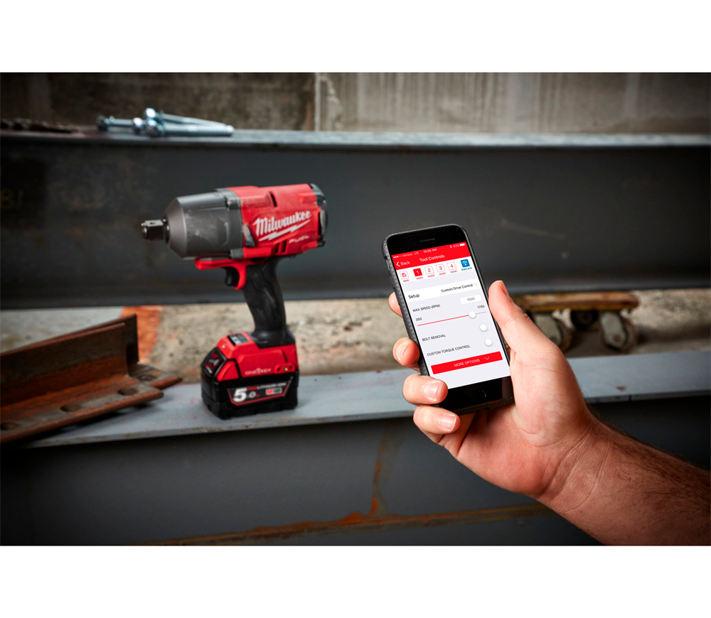 Mașină de înșurubat cu impact cu acumulator 18V 2x5Ah MILWAUKEE M18 ONEFHIWF34-502X  2034Nm-3