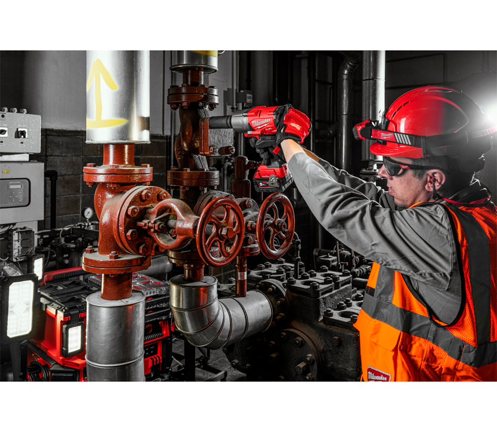 Mașină de înșurubat cu impact cu acumulator 18V 2x5Ah MILWAUKEE M18 ONEFHIWF34-502X  2034Nm-6