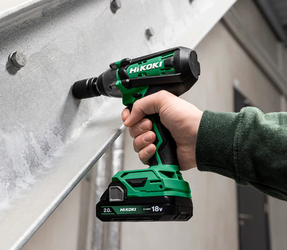 Mașină de înșurubat cu impact cu acumulator (fără bat) HIKOKI WR18DFW2Z 18V 220Nm-6