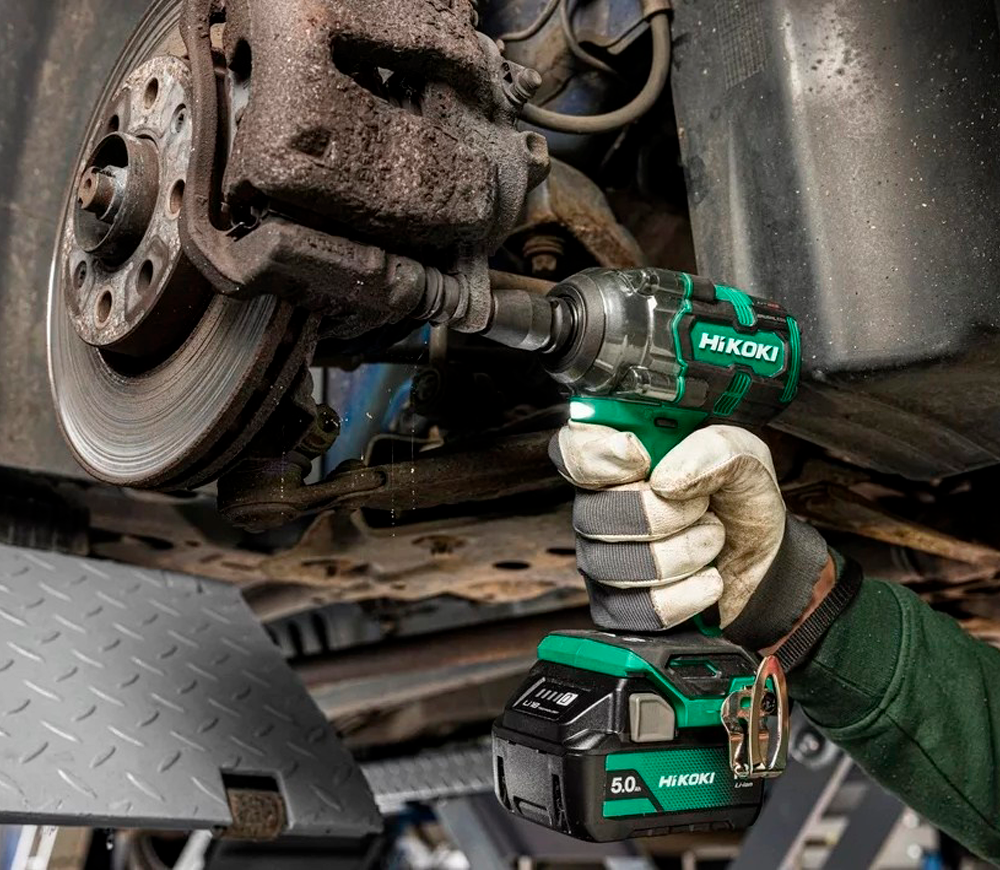 Mașină de înșurubat cu impact cu acumulator (fără bat) HIKOKI WR18DHW4Z 18V 600Nm-6