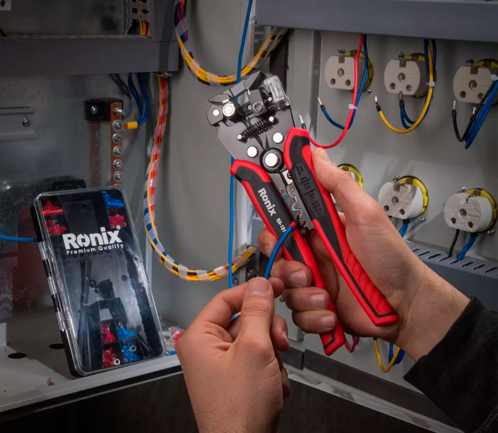 Clești pentru îndepărtare izolație RONIX RH-1814-10