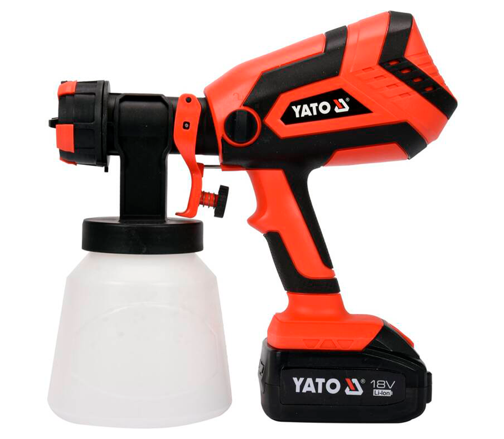 Краскопульт аккумуляторный YATO YT82765 18В 4Ач-2