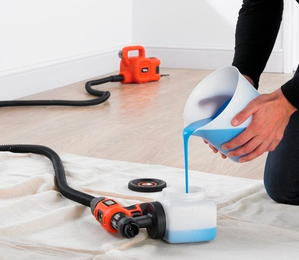 Краскопульт BLACK&DECKER HVLP400 450вт-6