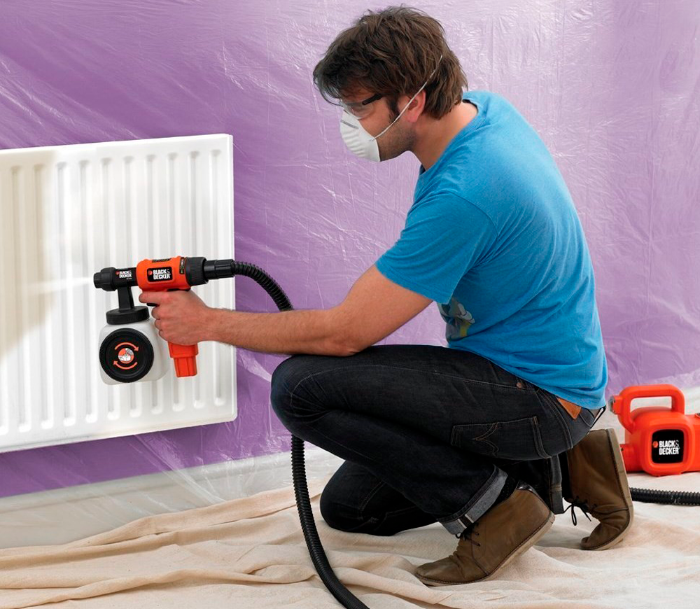 Краскопульт BLACK&DECKER HVLP400 450вт-7