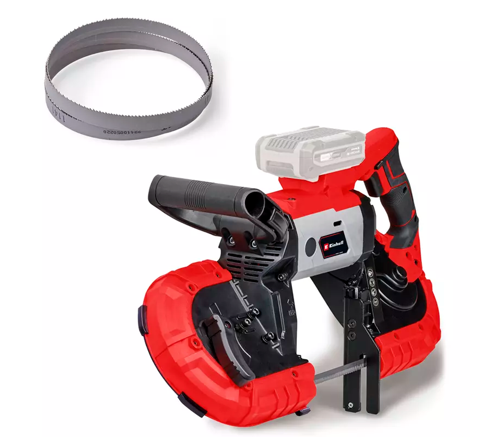 Fierăstrău cu bandă fără fir (fără bat) 18V EINHELL TE-MB 18/127 Li-Solo
