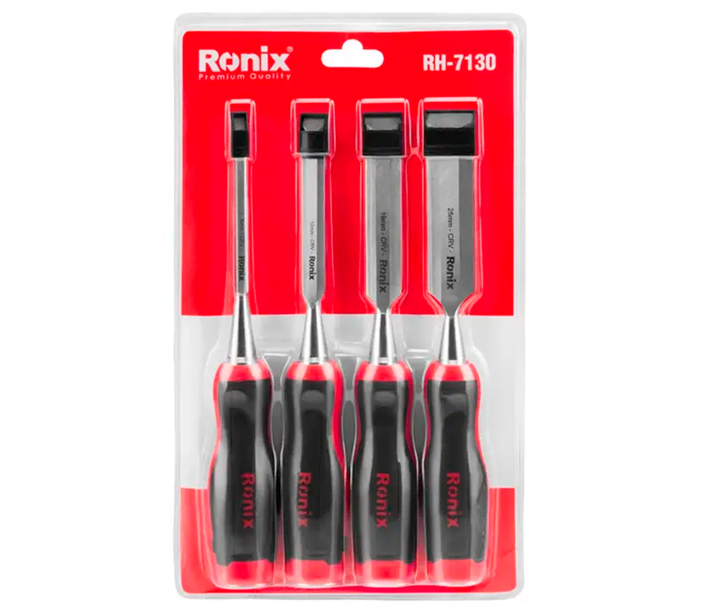 Set din 4 dălți RONIX RH-7130 6/12/19/25mm-3