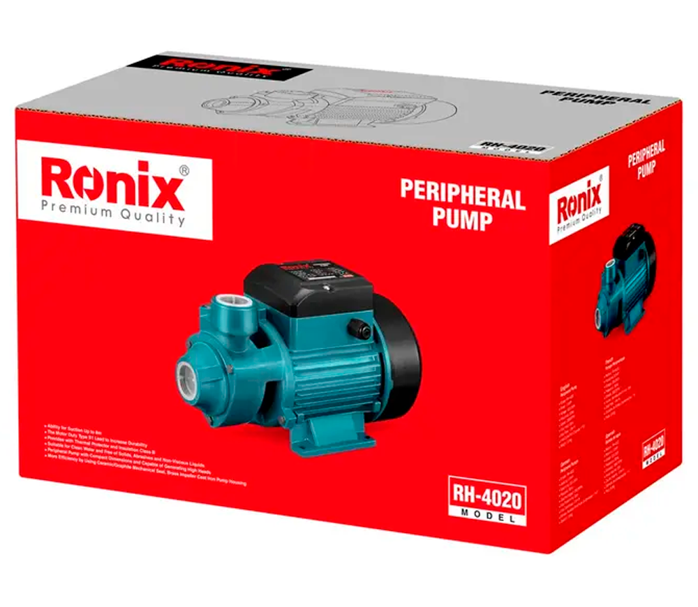 Pompă de grădină RONIX RH-4020 370w 1900l/h-9