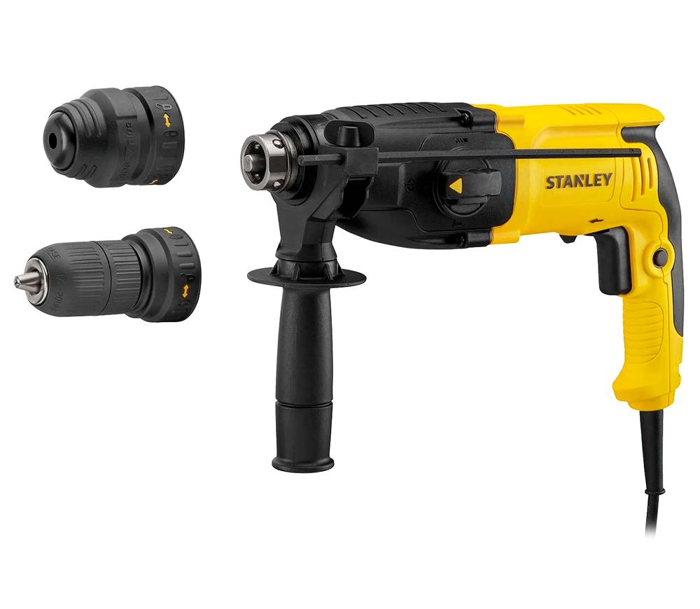 Ciocan rotopercutor STANLEY SHR264K 800w SDS-Plus/Fixare rapidă