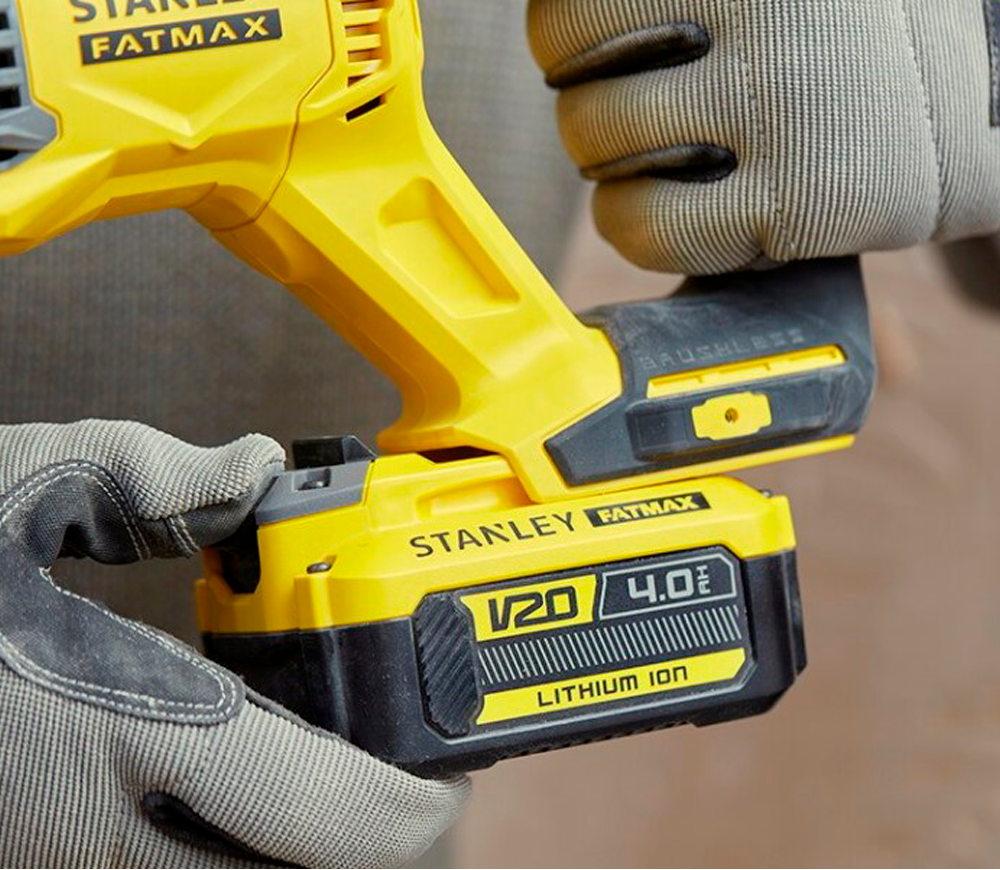 Ciocan rotopercutor cu acumulator STANLEY SFMCH900M22-QW 2J 18V 4Ah-9