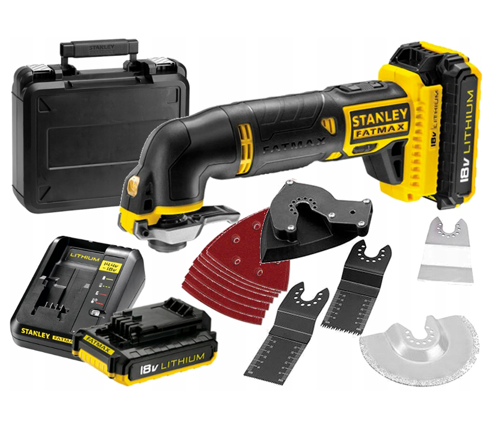 Uneltă multifuncțională fără fir STANLEY FMC710D2-QW  18V  2Ah 18000osc/min