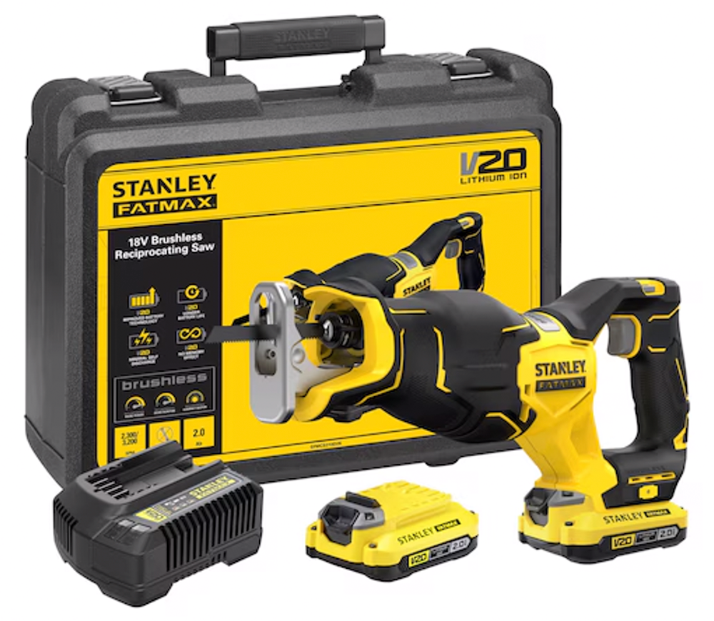 Fierăstrău sabie cu acumulator STANLEY SFMCS310D2K-QW 18V 2Ah