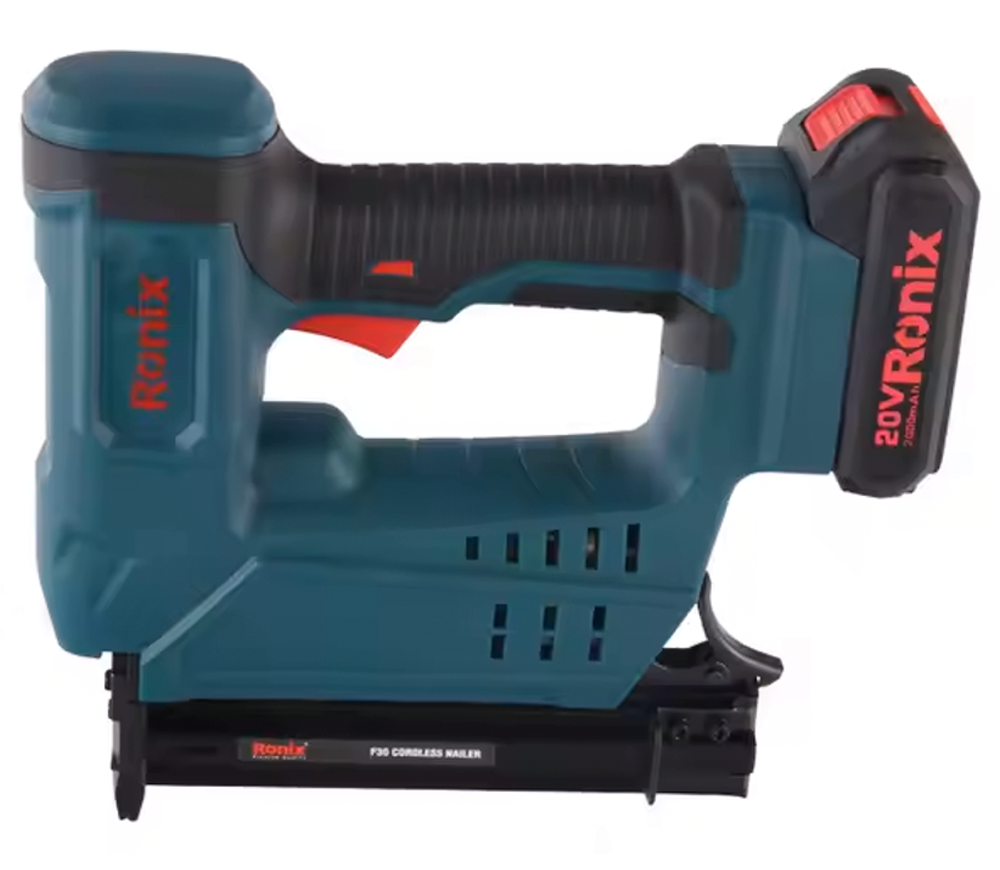 Capsator cu acumulator RONIX 8619 120bat/min 20V 2Ah-2