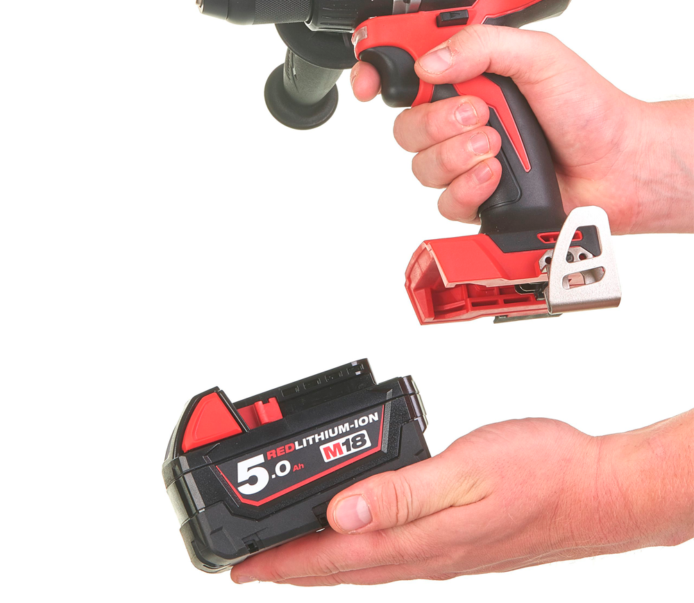 Mașină de înșurubat cu acumulator MILWAUKEE M18 BLDD2-502X 18V 5Ah-10