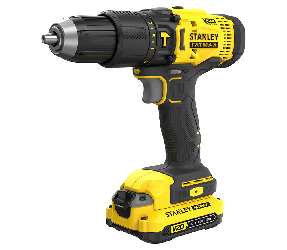 Mașină de înșurubat cu percuție cu acum. STANLEY SFMCD711C2K-QW 18V 1.5Ah-2