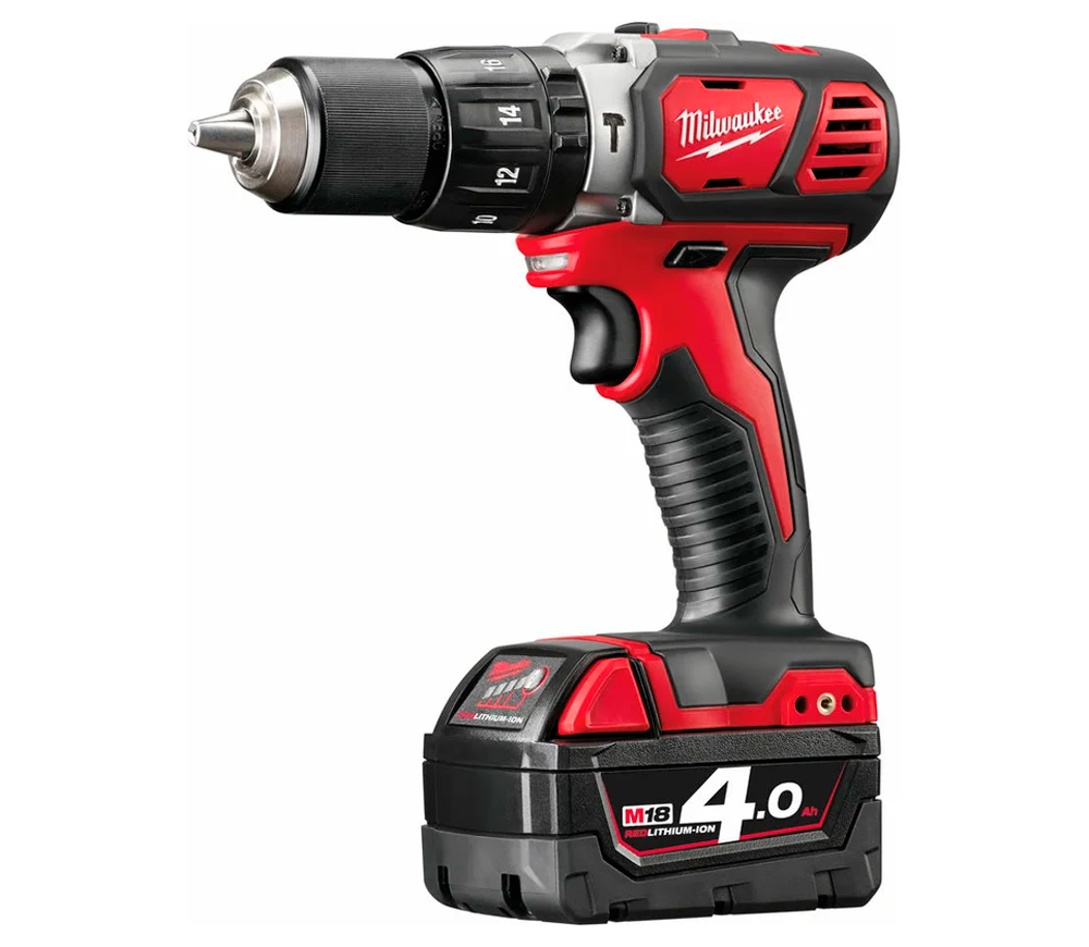 Mașină de înșurubat cu percuție cu acum. MILWAUKEE M18 BPD-402C 18V 4Ah