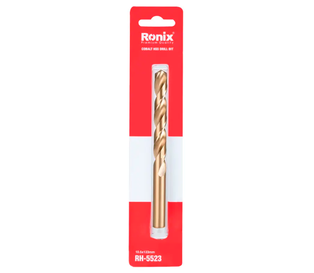 Burghiu pe metal RONIX RH-5523 10.5mm HSS-CO-3