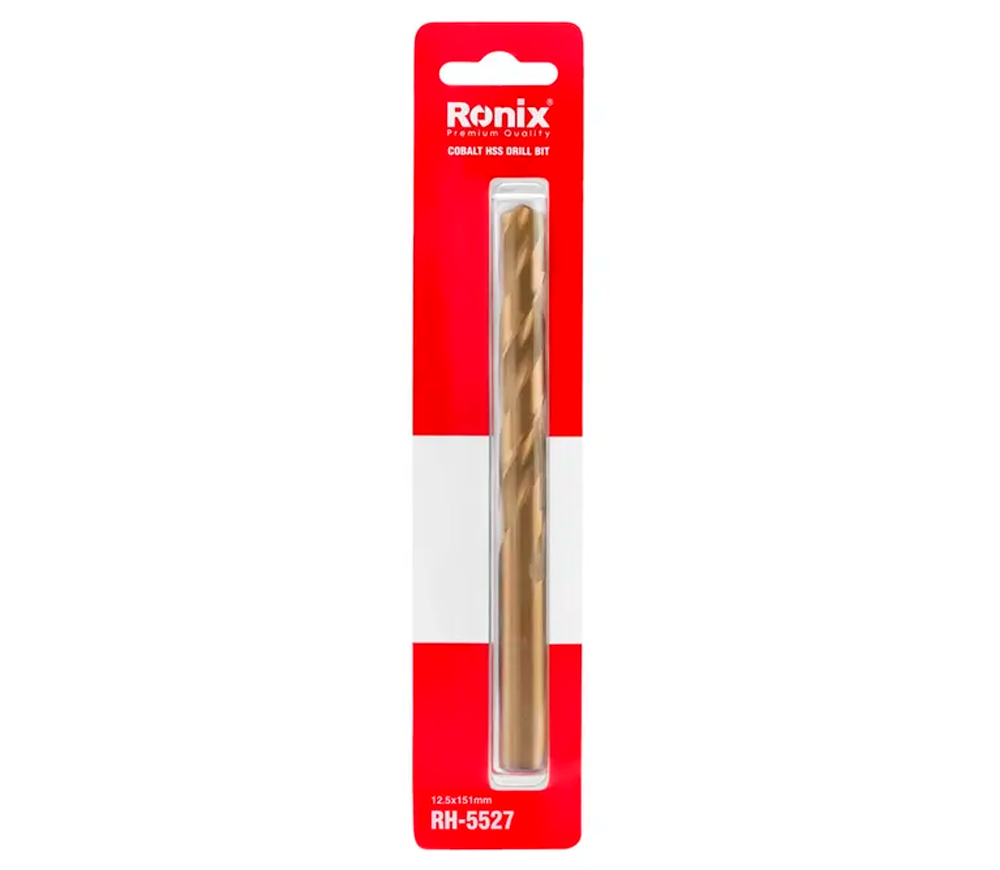 Burghiu pe metal RONIX RH-5527 12.5mm HSS-CO-4