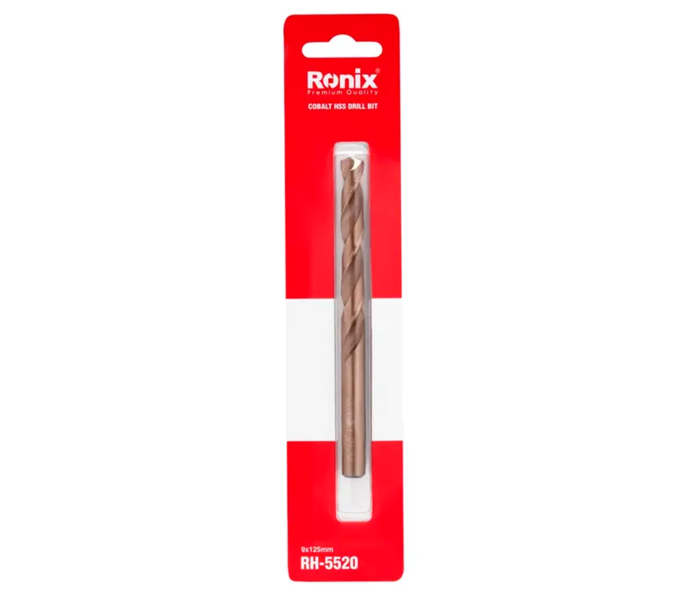 Burghiu pe metal RONIX RH-5520 9mm HSS-CO-4