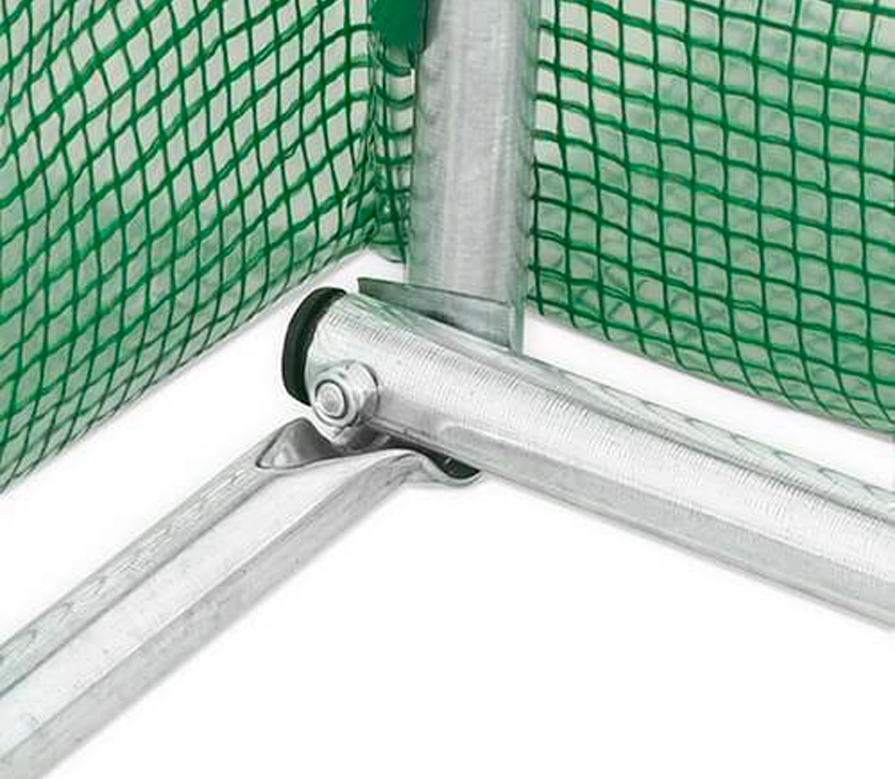 Seră arcuită TEHNO-MS 6x3x2.5 m 18m² Verde-6