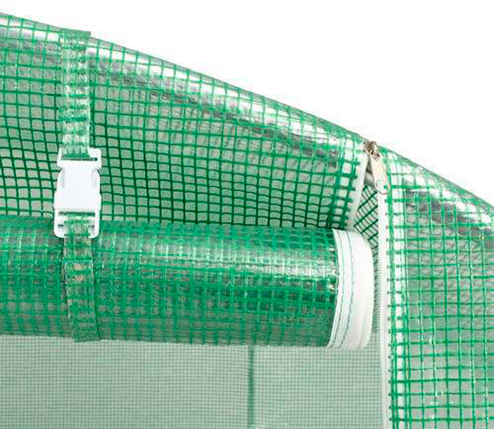 Seră arcuită TEHNO-MS 6x3x2 m 18m² Verde-3