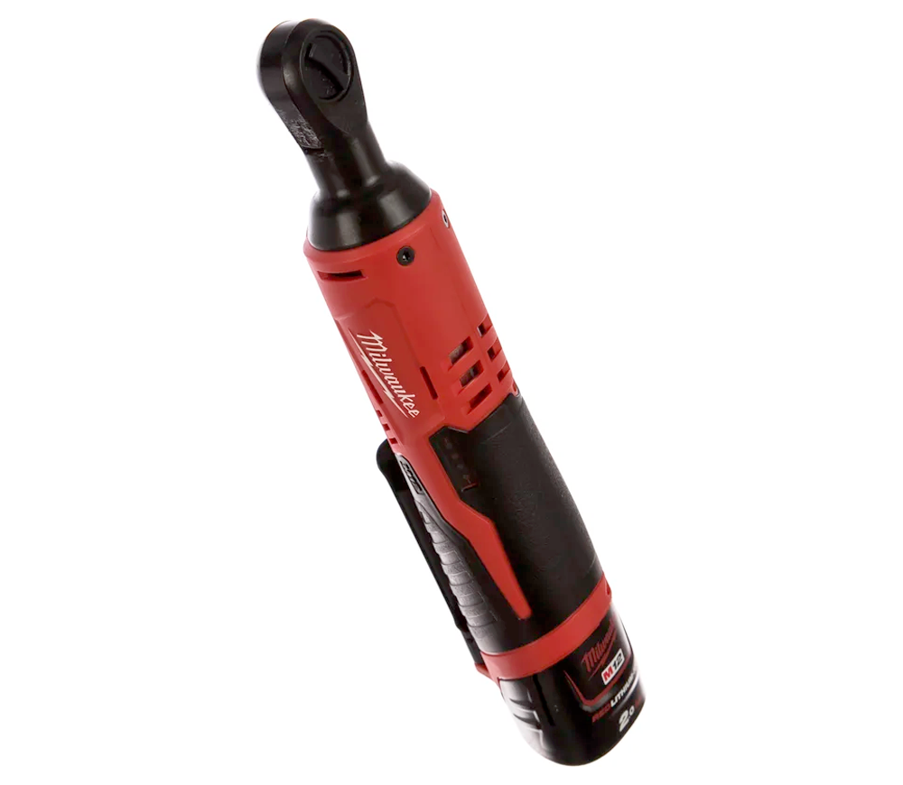 Трещотка аккумуляторная 12В 2Ач MILWAUKEE M12 IR-201B 1/4 40Нм-6