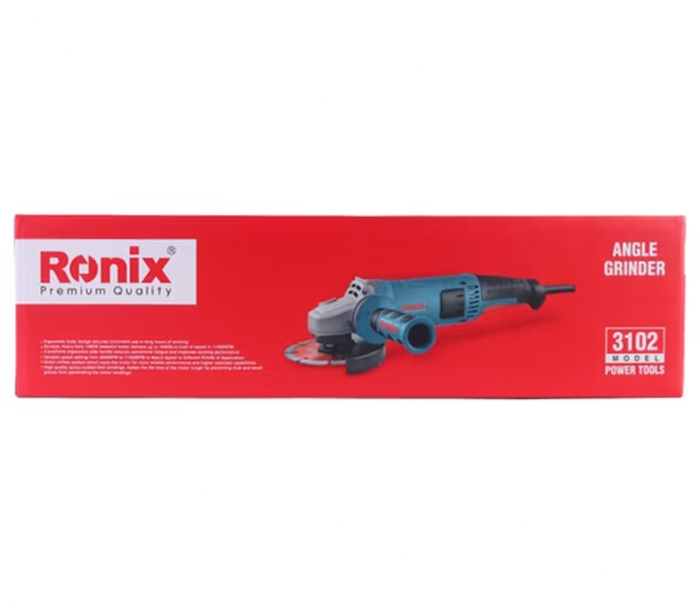Угловая шлифмашина RONIX 3102 1200вт 125мм-6
