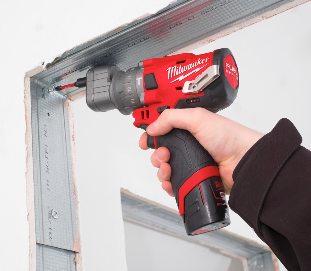 Mașină de înșurubat cu percuție cu acum. MILWAUKEE M12 FPDXKIT-202X 18V 2Ah-11
