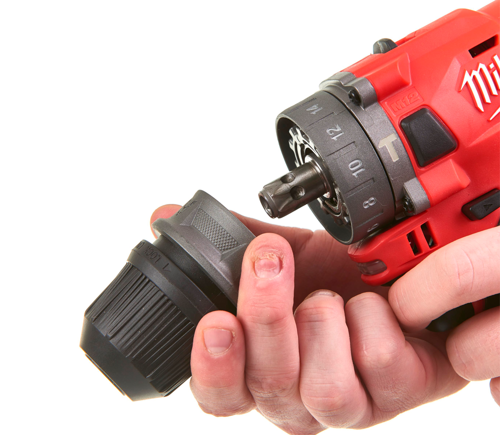 Mașină de înșurubat cu percuție cu acum. MILWAUKEE M12 FPDXKIT-202X 18V 2Ah-3