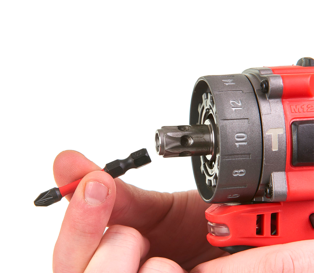 Mașină de înșurubat cu percuție cu acum. MILWAUKEE M12 FPDXKIT-202X 18V 2Ah-5