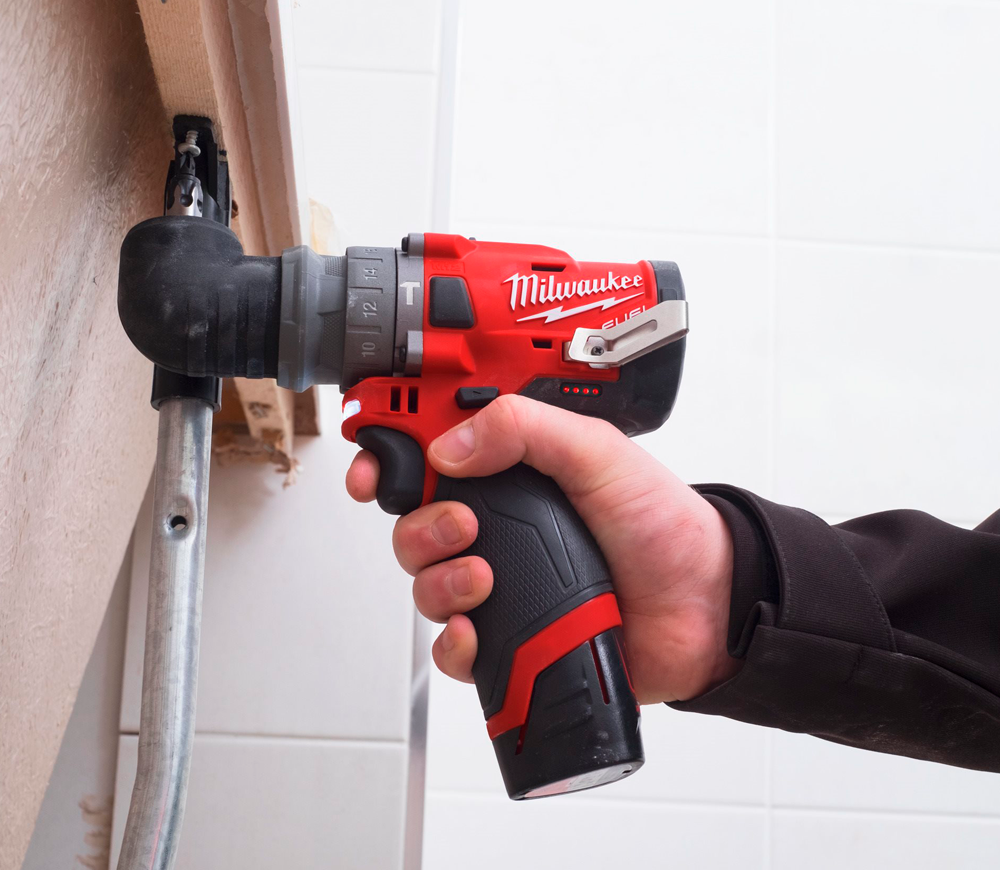 Mașină de înșurubat cu percuție cu acum. MILWAUKEE M12 FPDXKIT-202X 18V 2Ah-10