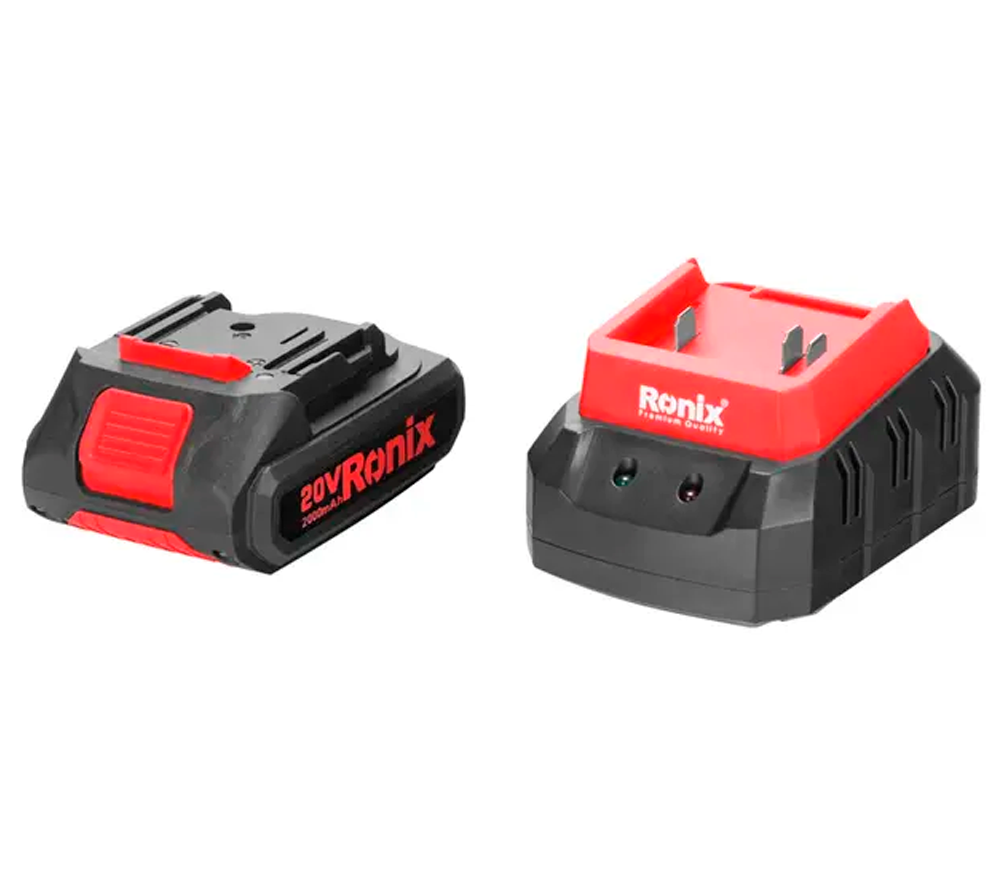 Șurubelnița cu acumulator сu impact RONIX 8653 20V 2Ah-9