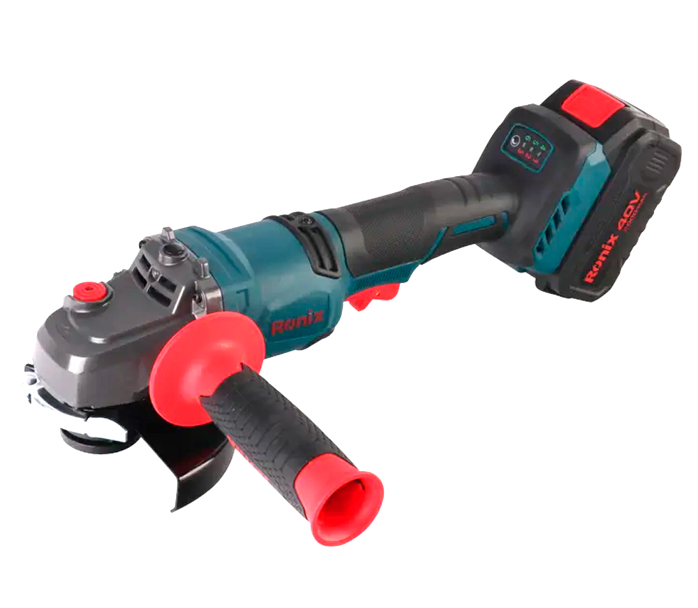Polizor unghiular cu acumulator RONIX 8901-40V 125mm 40V 2Ah