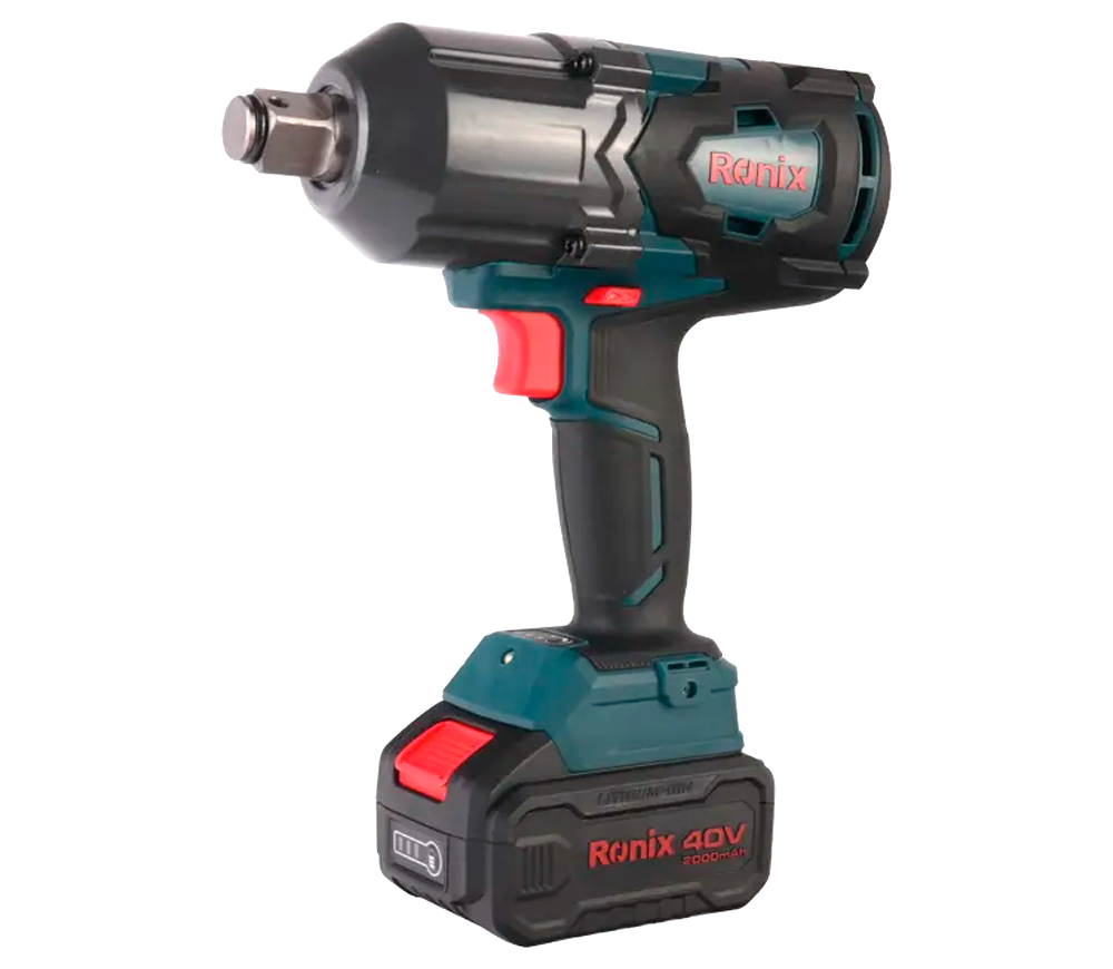 Mașină de înșurubat cu impact cu acumulator RONIX 8917-40V  1200Nm-6