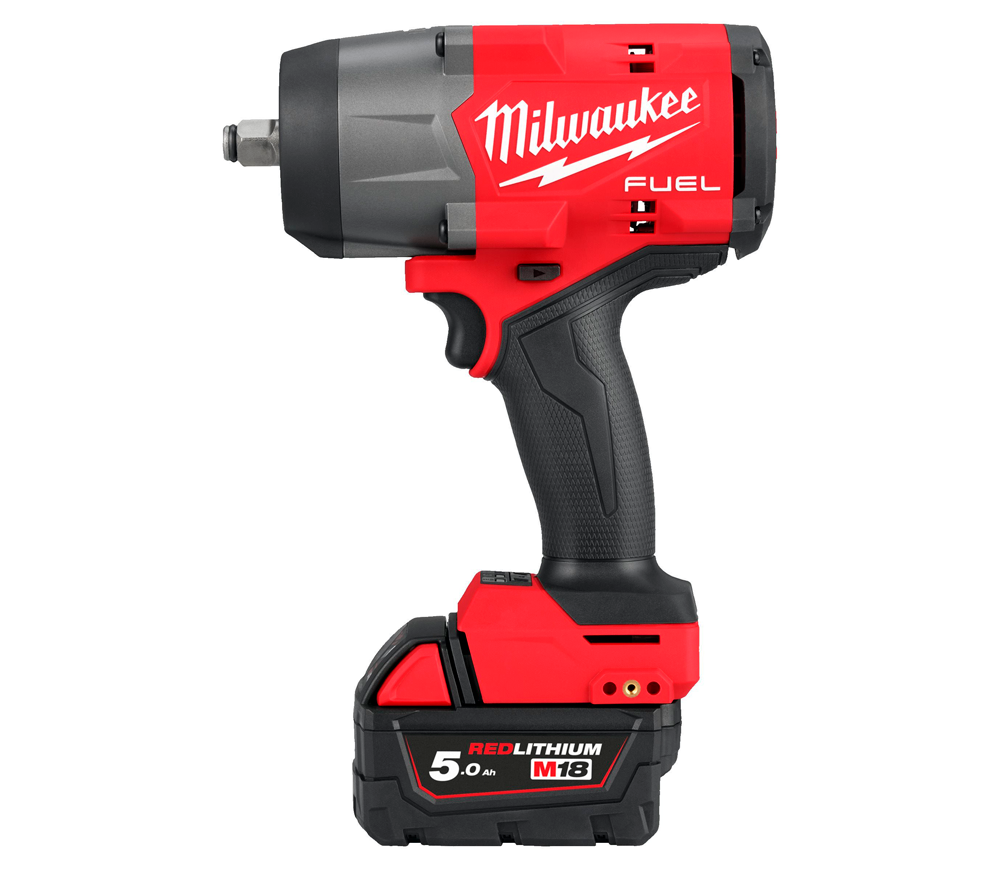 Mașină de înșurubat cu impact cu acumulator 18V 5Ah MILWAUKEE M18 FHIW2F12-502X 2034Nm-2