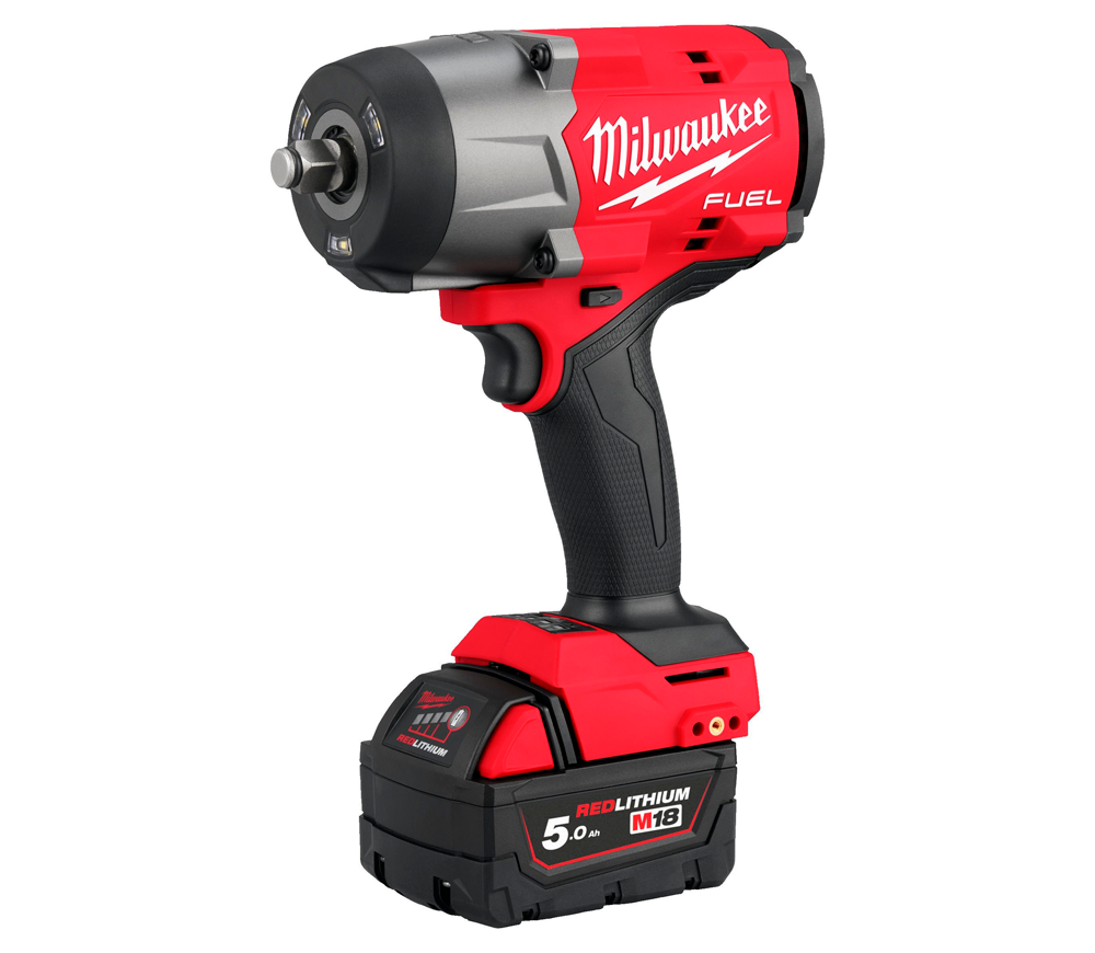 Mașină de înșurubat cu impact cu acumulator 18V 5Ah MILWAUKEE M18 FHIW2F12-502X 2034Nm