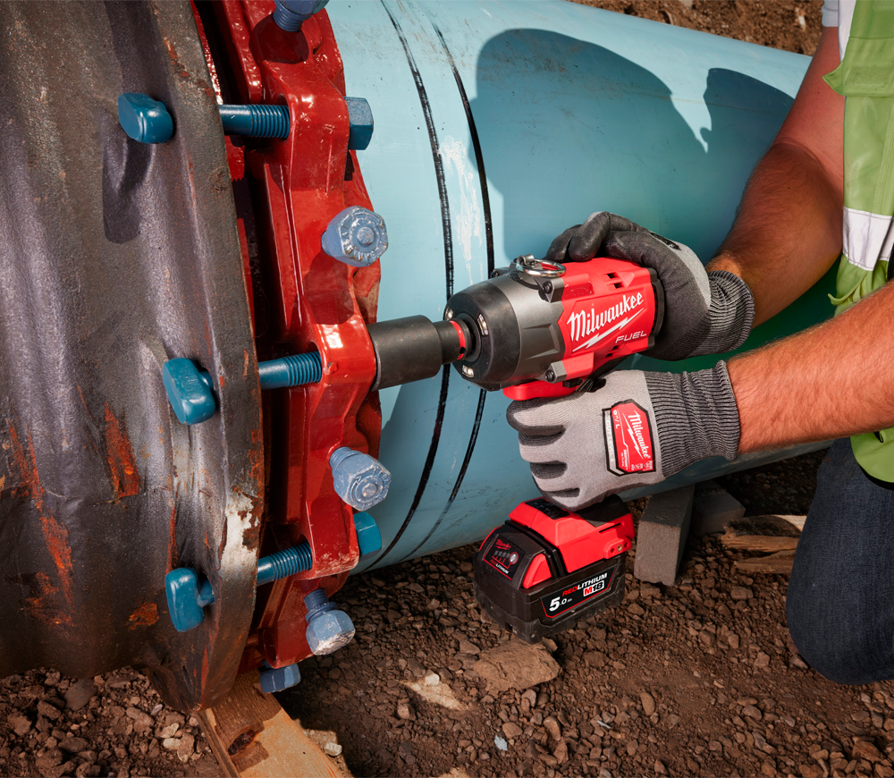 Mașină de înșurubat cu impact cu acumulator (fără bat) MILWAUKEE M18 FHIW2P12-0X 1491Nm-4