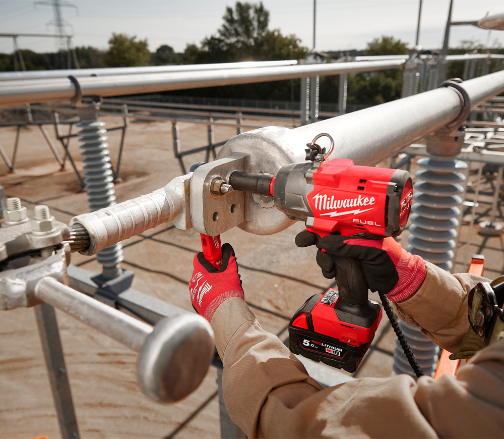 Mașină de înșurubat cu impact cu acumulator (fără bat) MILWAUKEE M18 FHIW2P12-0X 1491Nm-7