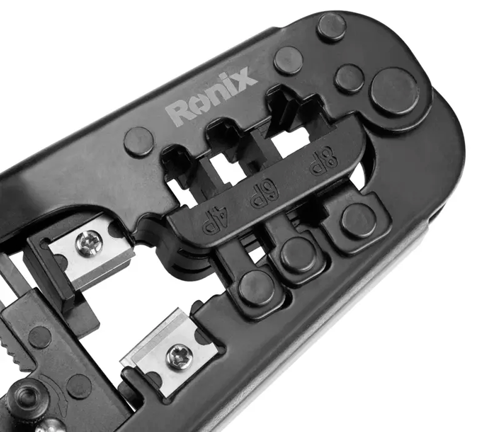 Clești de sertizare + tester RONIX RH-1831 RJ11/RJ12/RJ45-4