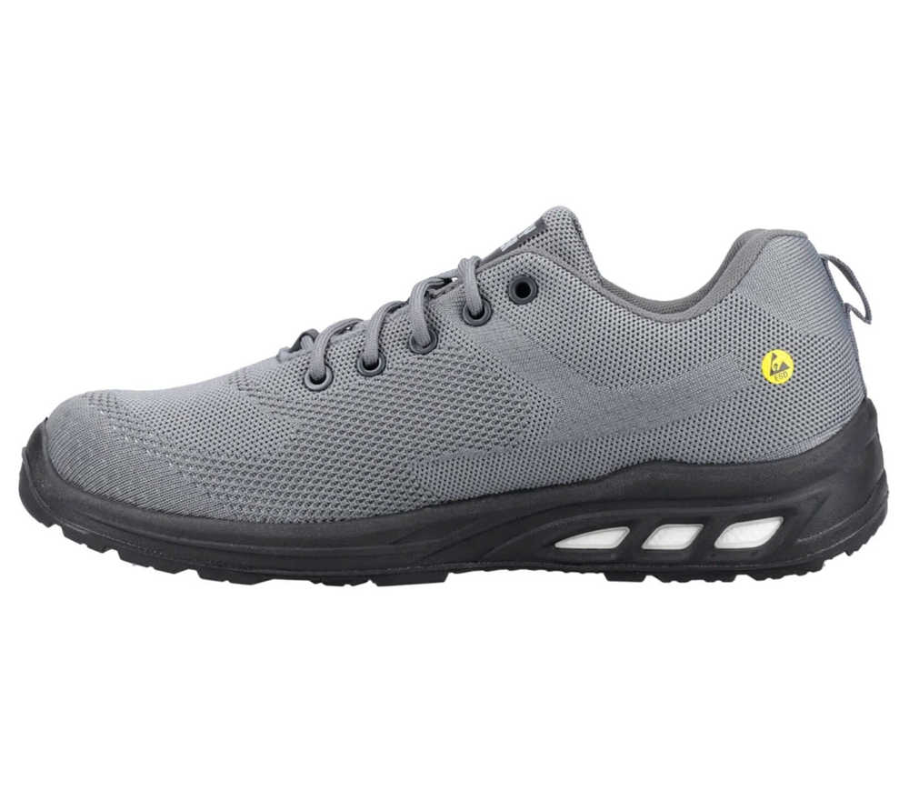 Ghete de lucru SAFETY JOGGER ECOFITZ S1P LOW Gri 42-4