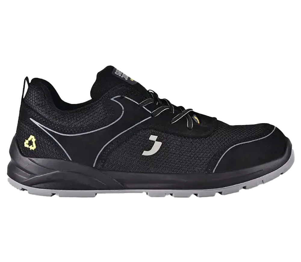 Кроссовки рабочие SAFETY JOGGER ECOCADOR S1P LOW Чёрные 46-2