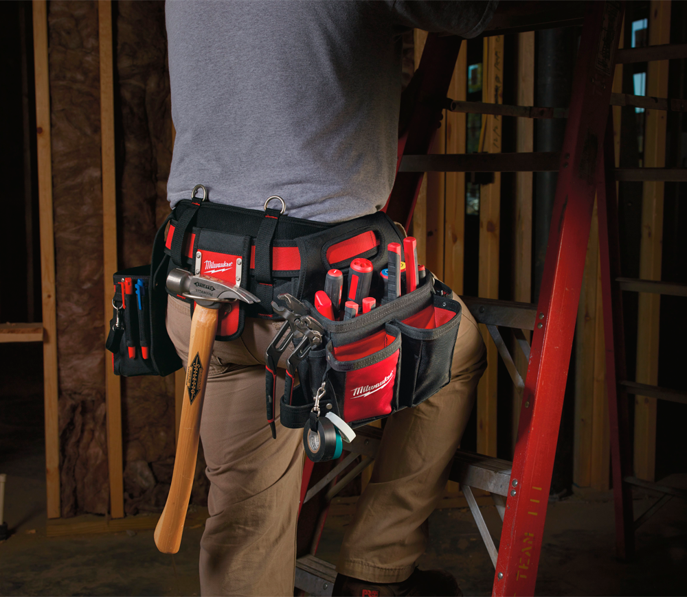 Curea de descărcare pentru scule MILWAUKEE Electricians belt Nailon-2