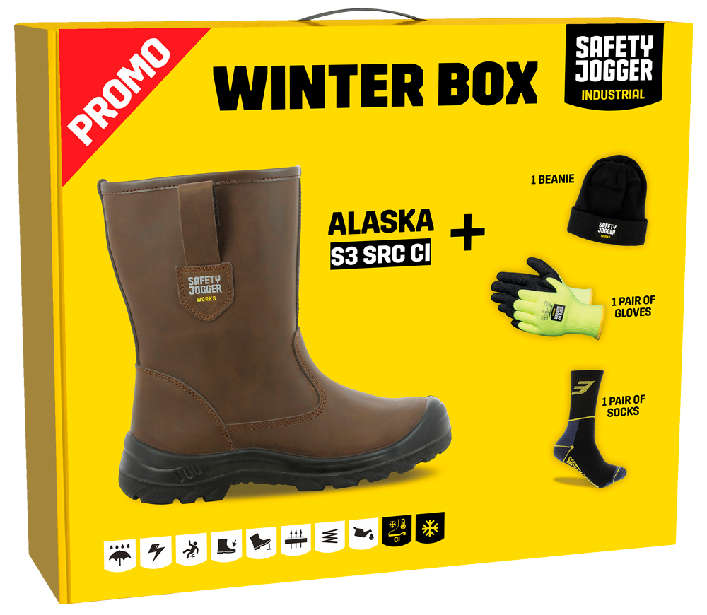 Cizme de lucru SAFETY JOGGER PROMO ALASKA S3 Maro 46
