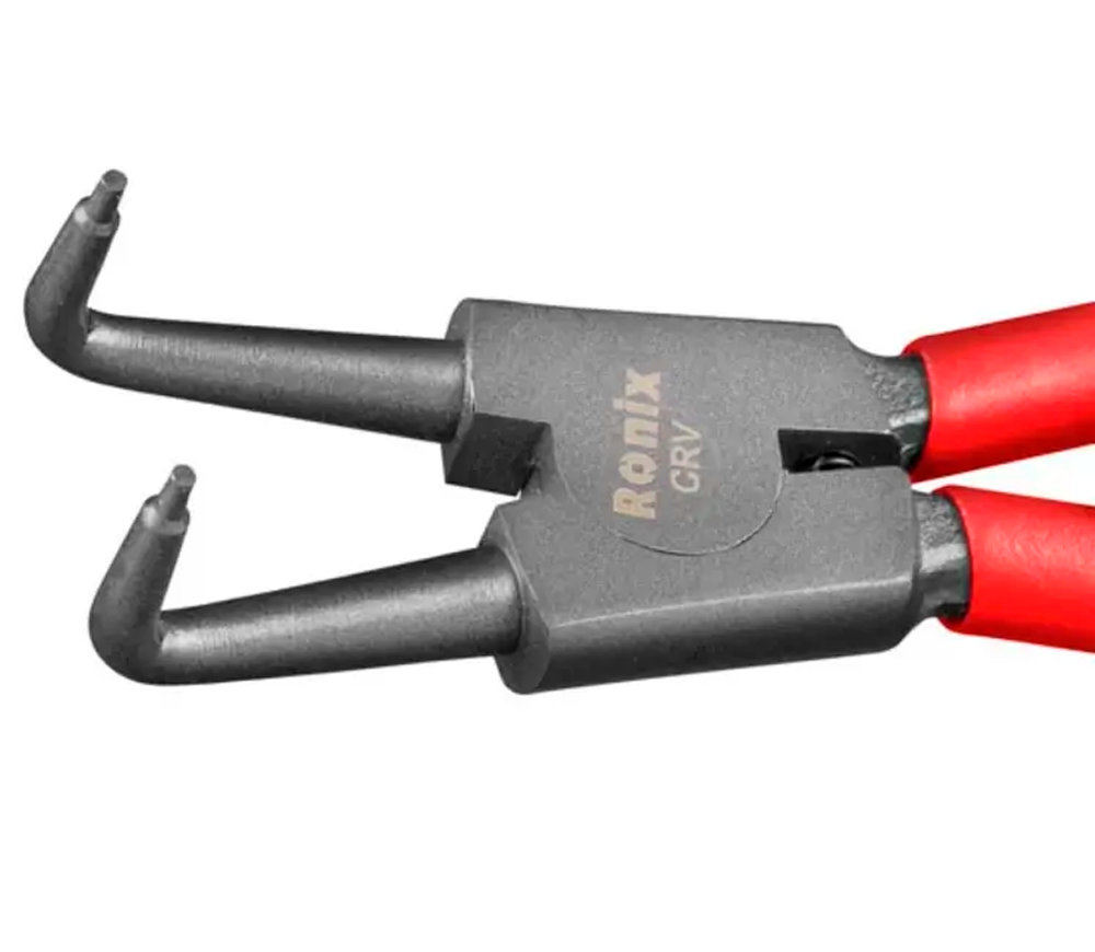 Изогнутый съемник внешних стопорных колец 7" RONIX RH-1737 180мм-6