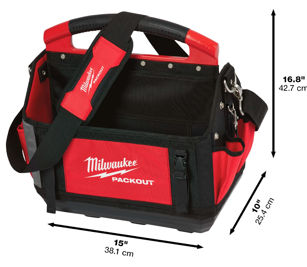 Geantă pentru scule MILWAUKEE PACKOUT Tote Toolbag Nailon-4