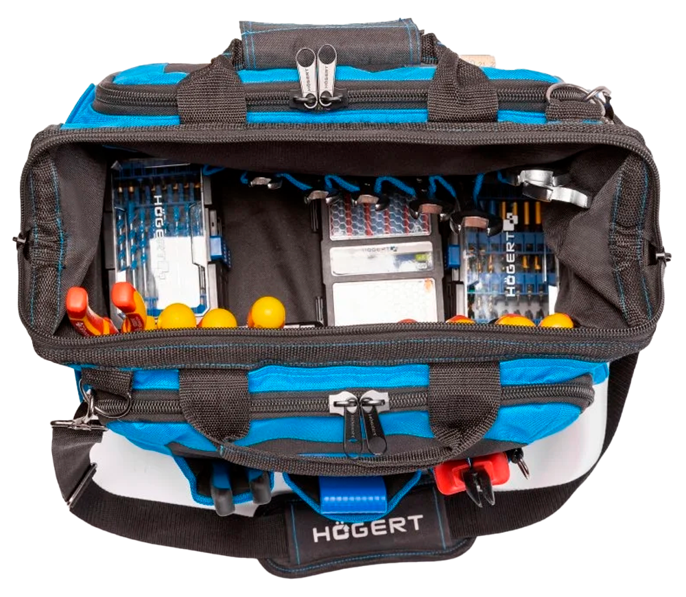Geantă de electrician HOEGERT HT7G200 Oxford 600-5