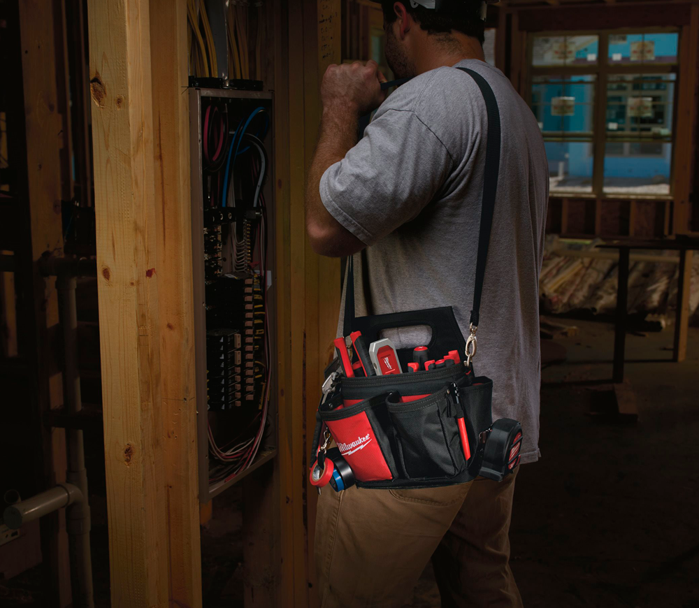 Geantă de electrician MILWAUKEE Electricians Pouch Nailon-8