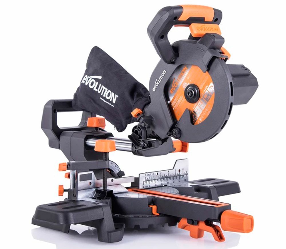 Fierăstrău  circular staționar EVOLUTION 047-0003A 1200w 185mm
